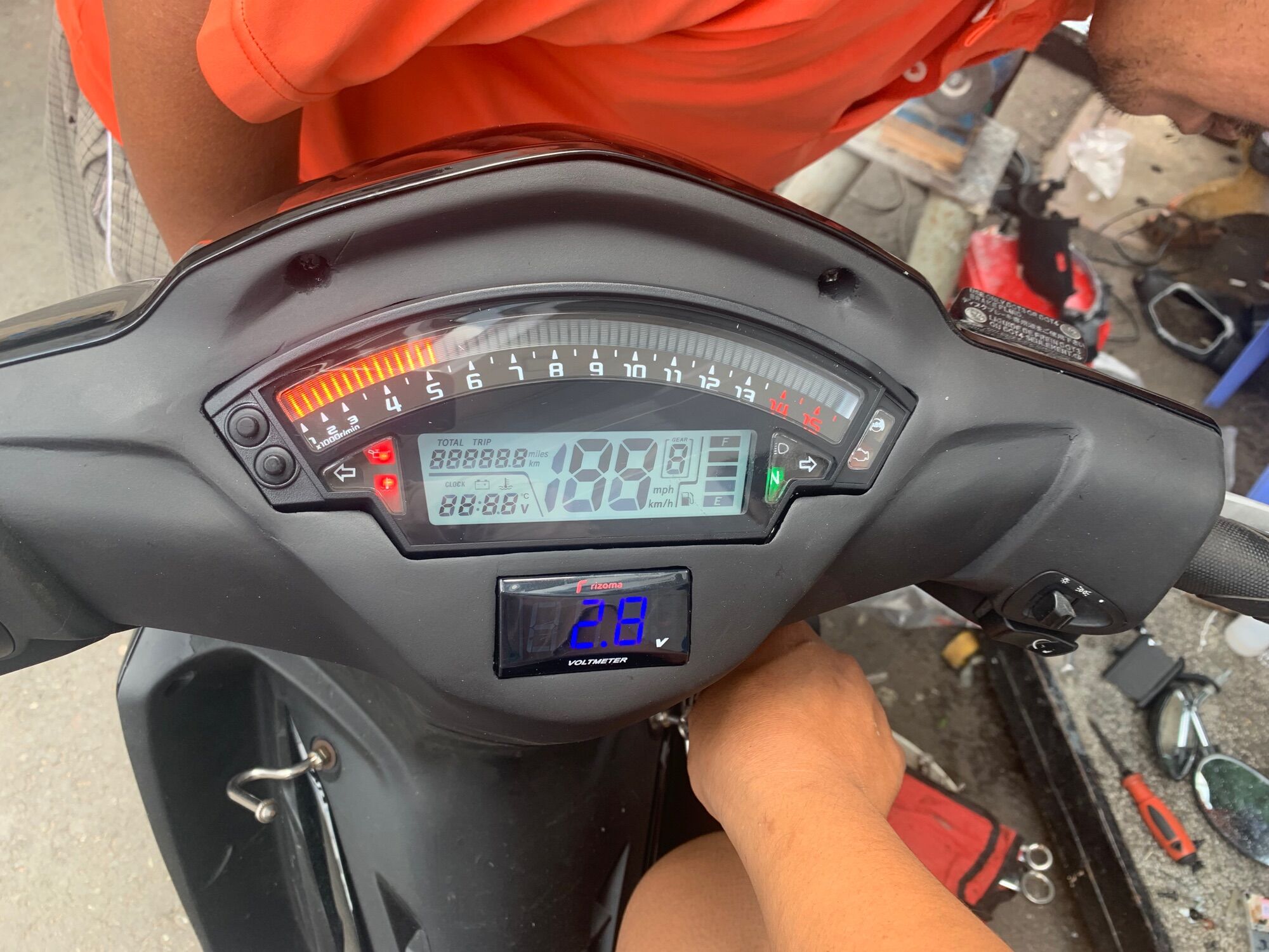 Trọn bộ bợ cổ rsx fi 2014-2022 chế đh zx10r
