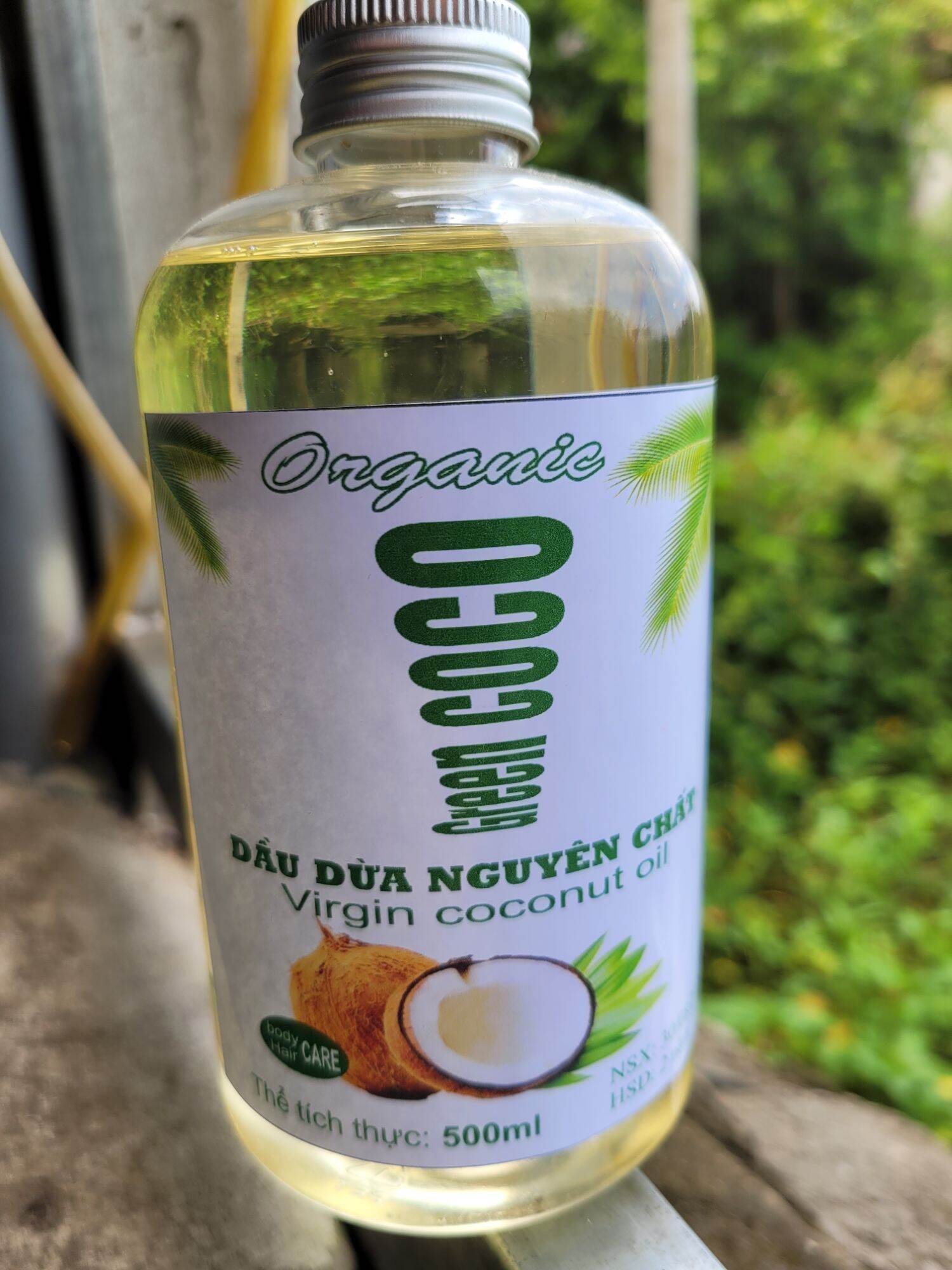 Dầu dừa nguyên chất grencoco 500ml