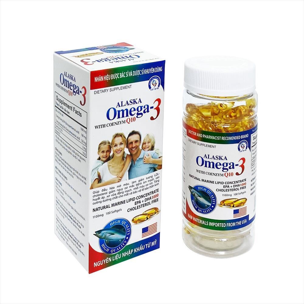 Omega 3 Alaska - chai 100v