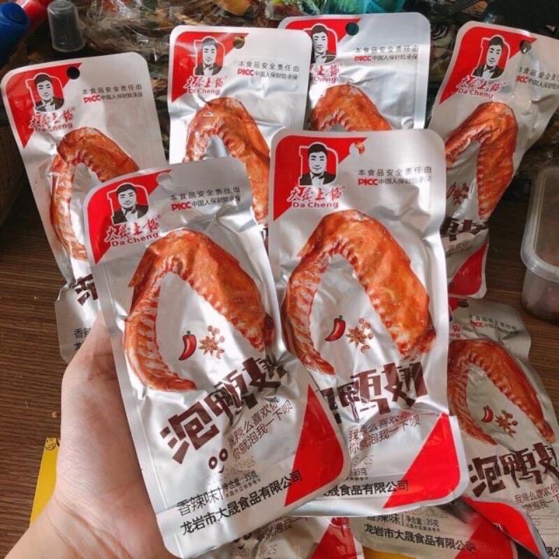 cánh vịt cay tứ xuyên túi 30 cái