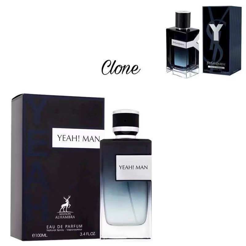 [Free 1 Mini Bottle] Genuine Dubai Men's Perfume Yeah Man Maison Alhambra 100ml Fullseal Guaranteed Authentic Fa.Ke 10 Million Vnd