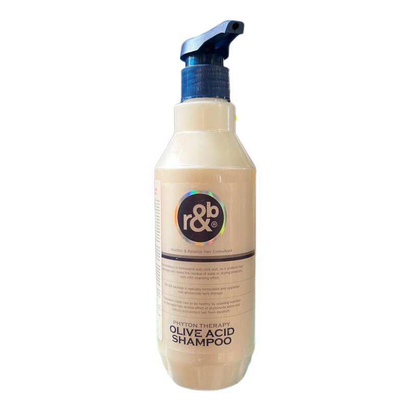 Dầu gội thảo dược phục hồi tóc hư tổn r&b olive 450ml