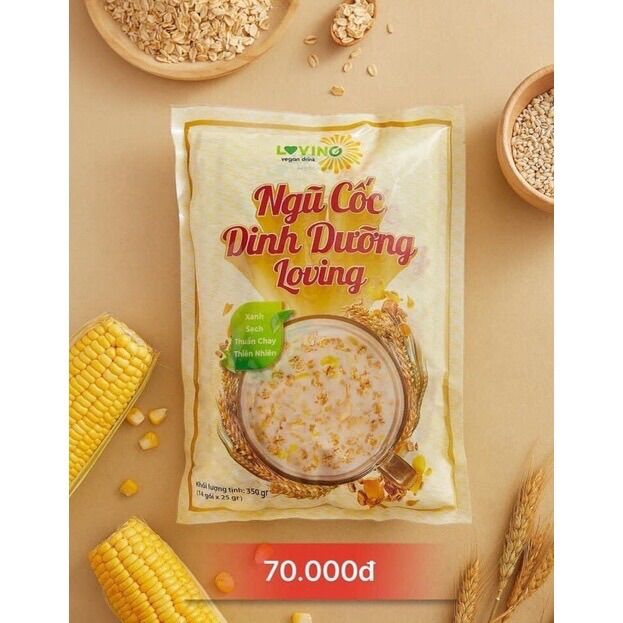 Ngũ cốc dinh dưỡng thuần chay loving