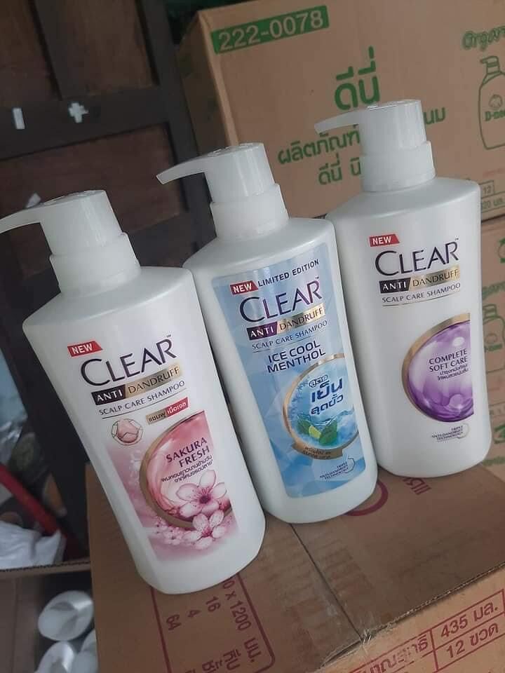 DẦU GỘI ĐẦU CLAER THÁI LAN Chai 450ml