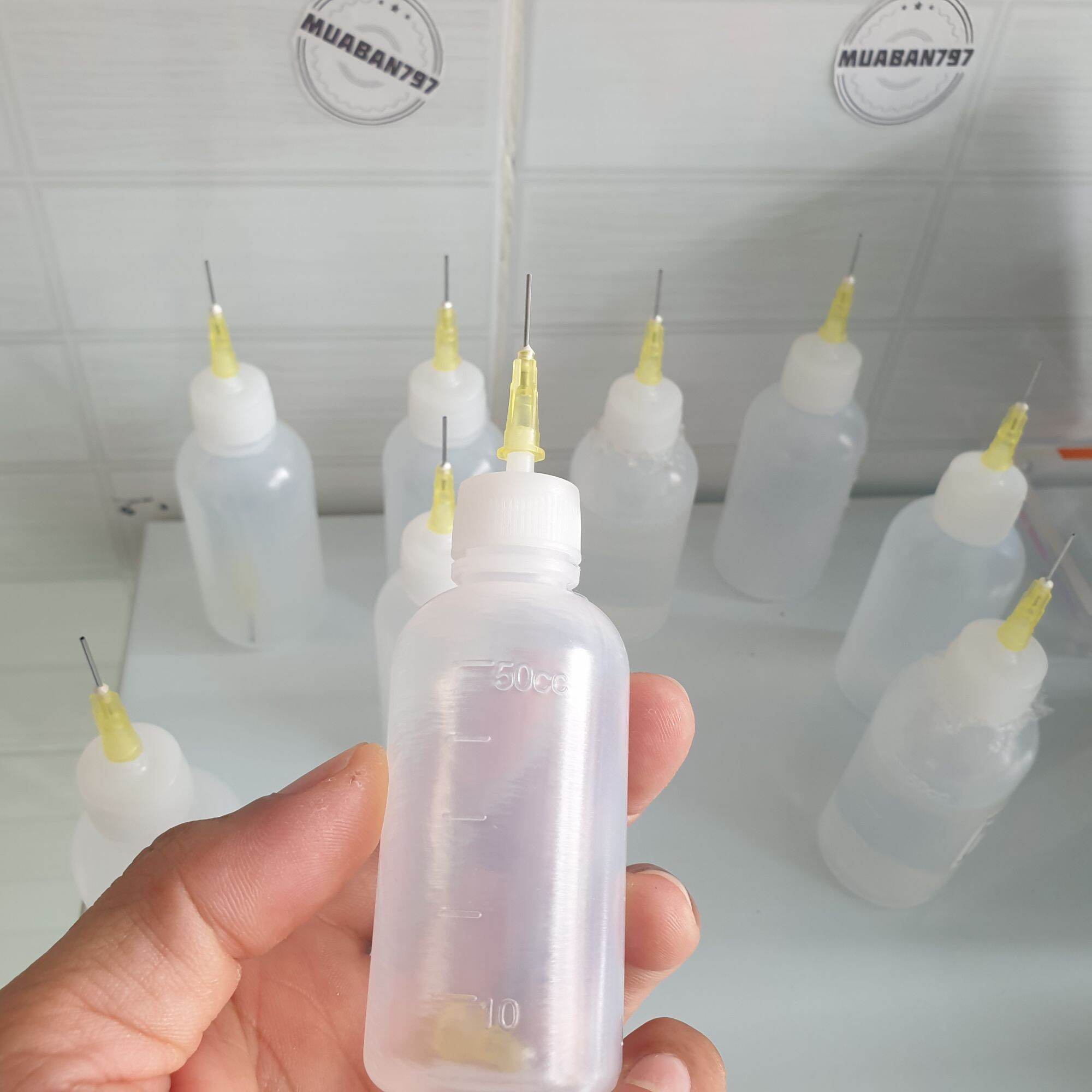 lọ kim đựng dung dịch dung tích 50ml