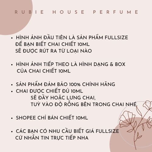 10ml [ Mẫu Thử ] PURE MUSC FOR HER • Eau de Parfum • Narciso Rodriguez