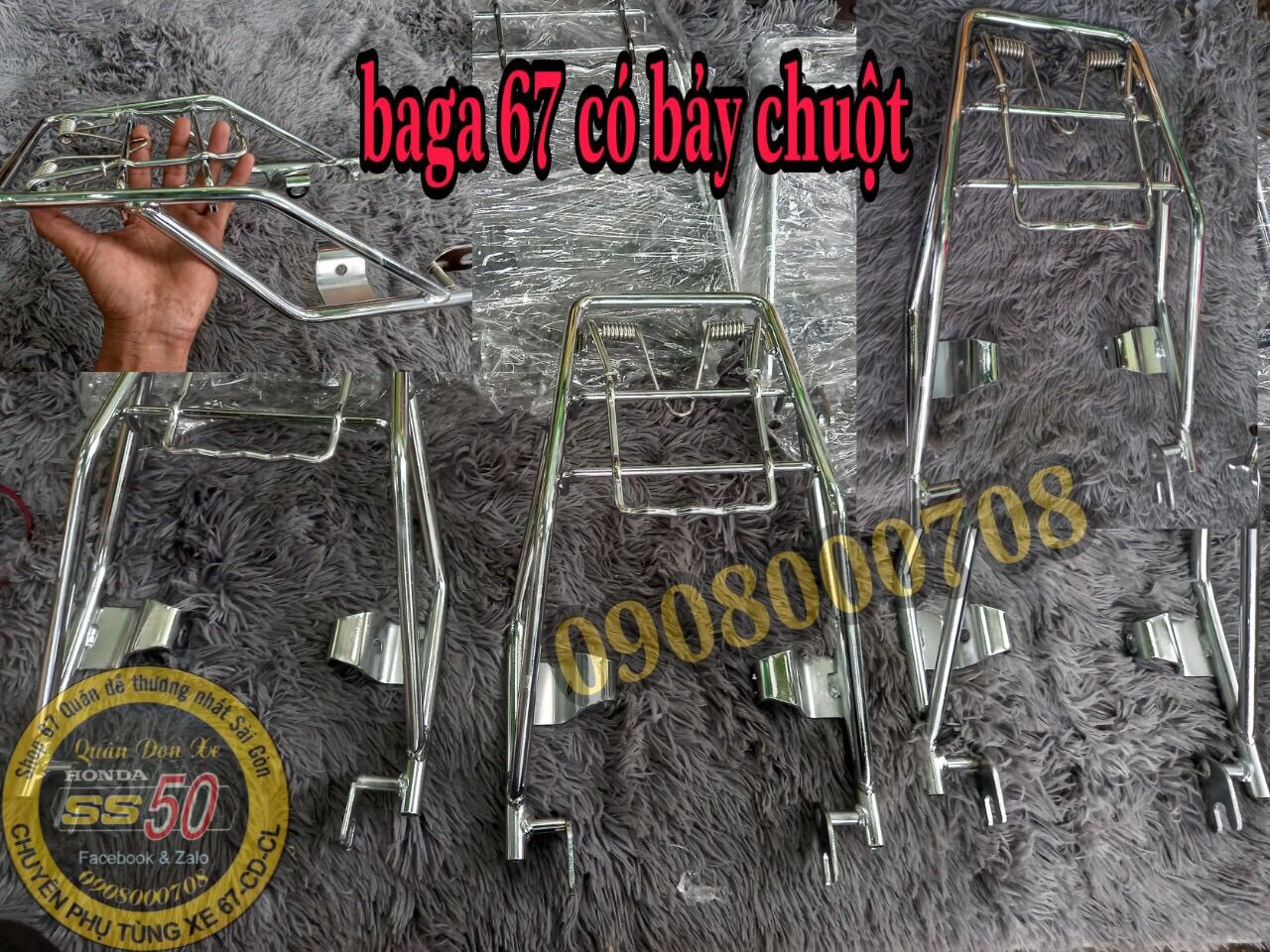 Baga 67 có bẫy chuột, gắn được các dòng xe 67 - 68 - cd - cl