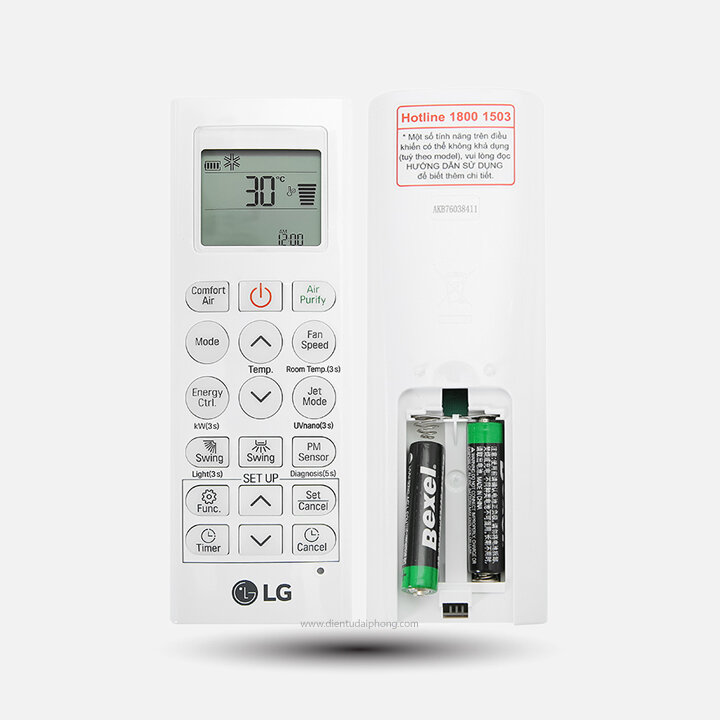 Điều khiển điều hòa LG