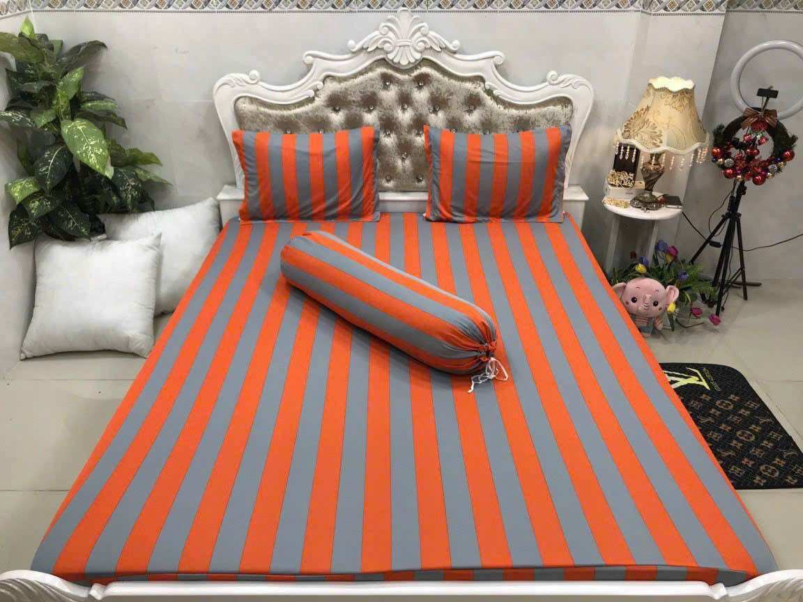 (KÍCH LẠ 2M2*2M) Bộ drap ga thun Hàn quốc