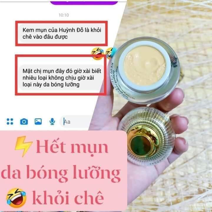 kem face chuyên mụn Huỳnh Đỗ
