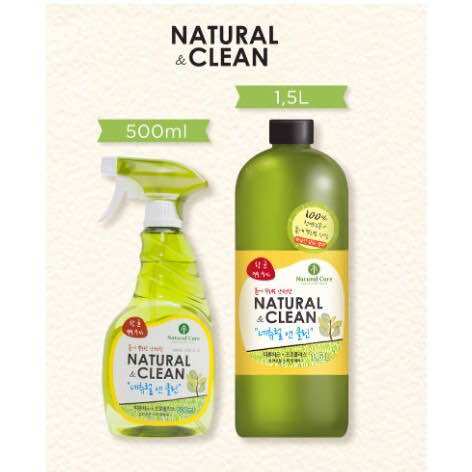Xịt Khử Mùi Diệt Khuẩn Natural Core Clean (500ml-1500ml)