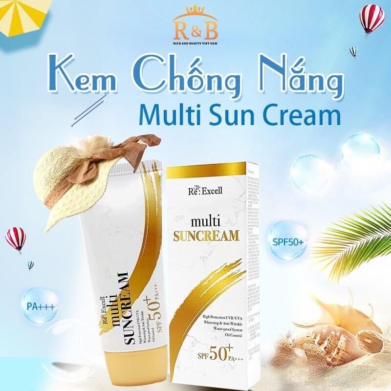 𝒌𝒆𝒎 𝒄𝒉𝒐̂́𝒏𝒈 𝒏𝒂̆́𝒏𝒈 𝑴𝒖𝒍𝒕𝒊 𝑺𝒖𝒏 𝑪𝒓𝒆𝒂𝒎 𝑺𝑷𝑭 50+/𝑷𝑨+++ chống nhăn, chống lão hóa da