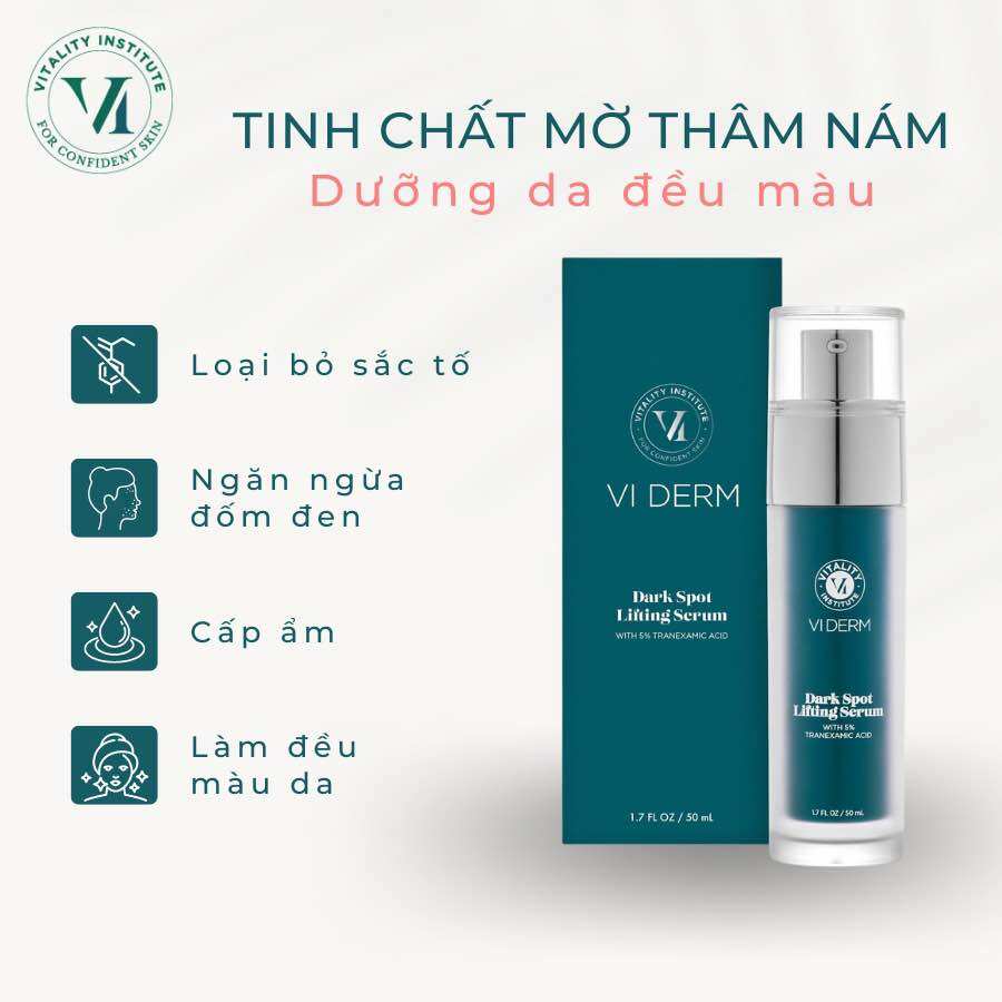 [Lọ Chiết và Fullbox]Tinh chất sáng da Vi Derm Dark Spot Lifting Serum 50ml