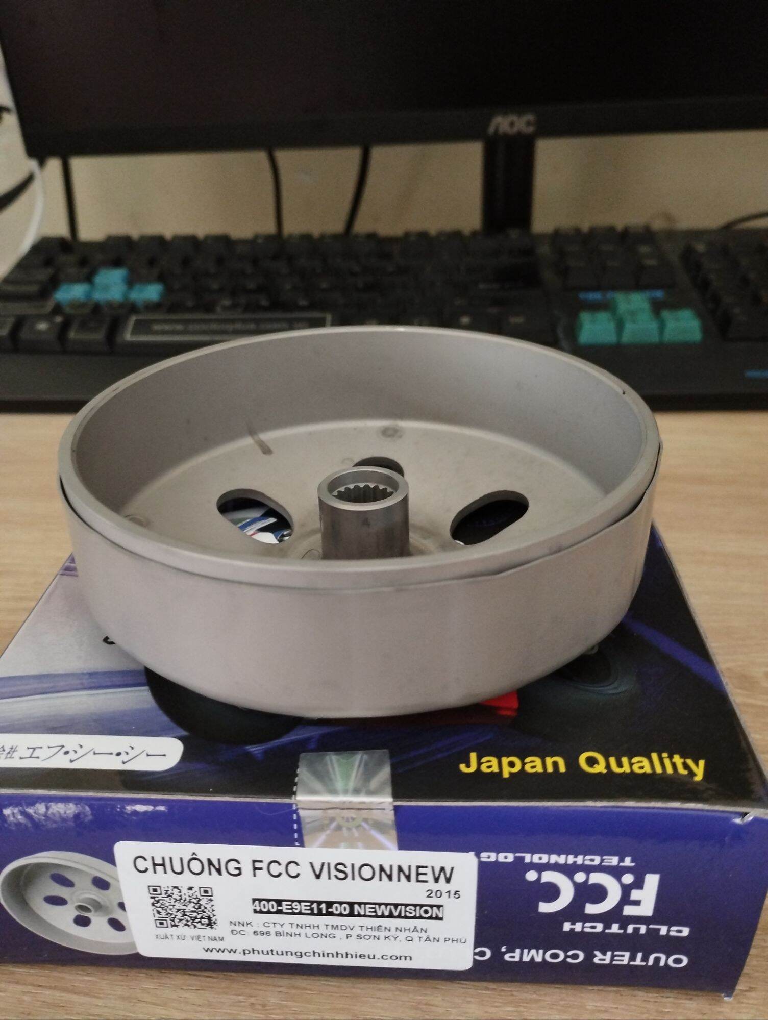 Chuông nồi sau fcc dành cho xe vision k44