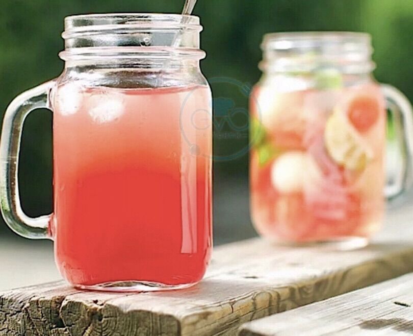 Ly thủy tinh quai cầm có nắp đậy 500ml