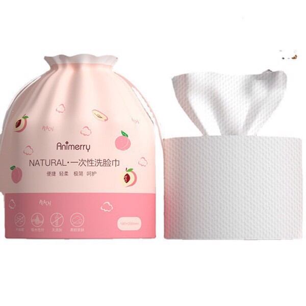 Combo 3 khăn lau mặt khô đa năng Animerry dạng cuộn