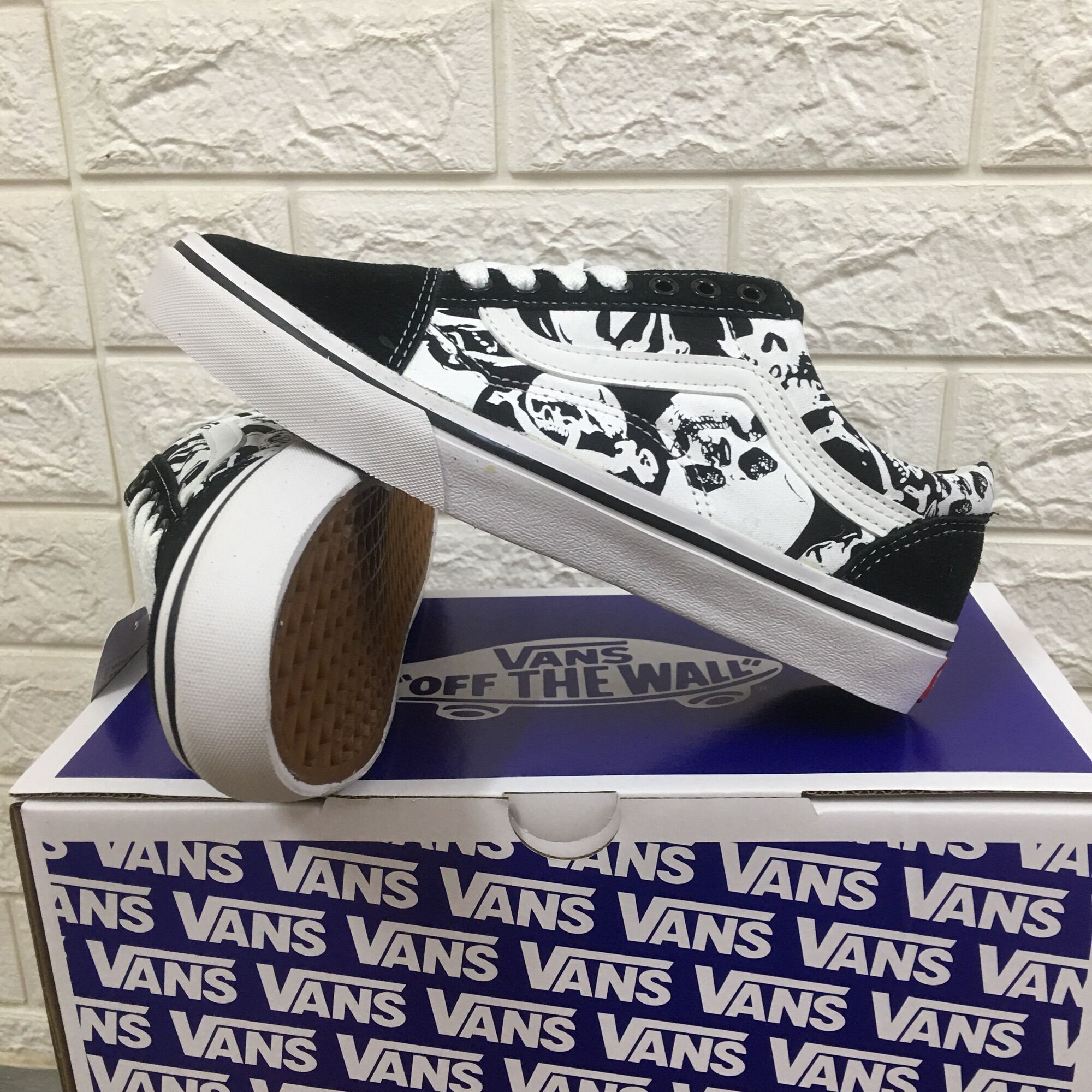 Giày vans đầu lâu size 36->43 nam nữ