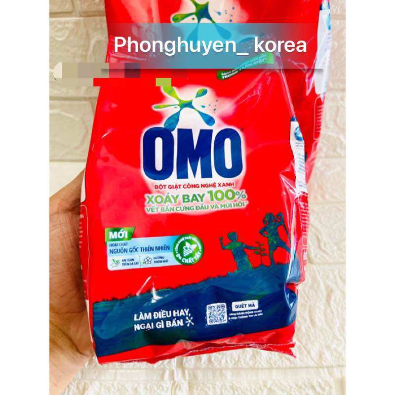 Bột Giặt Tay Omo 380g/770g /1,15Kg Hệ Bọt Thông Minh Mới