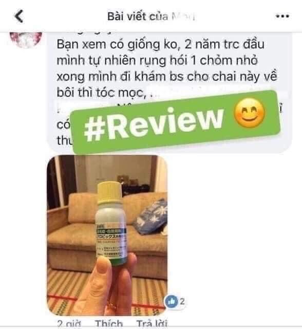 Tinh chất kích thích mọc tóc thảo dược Sato
