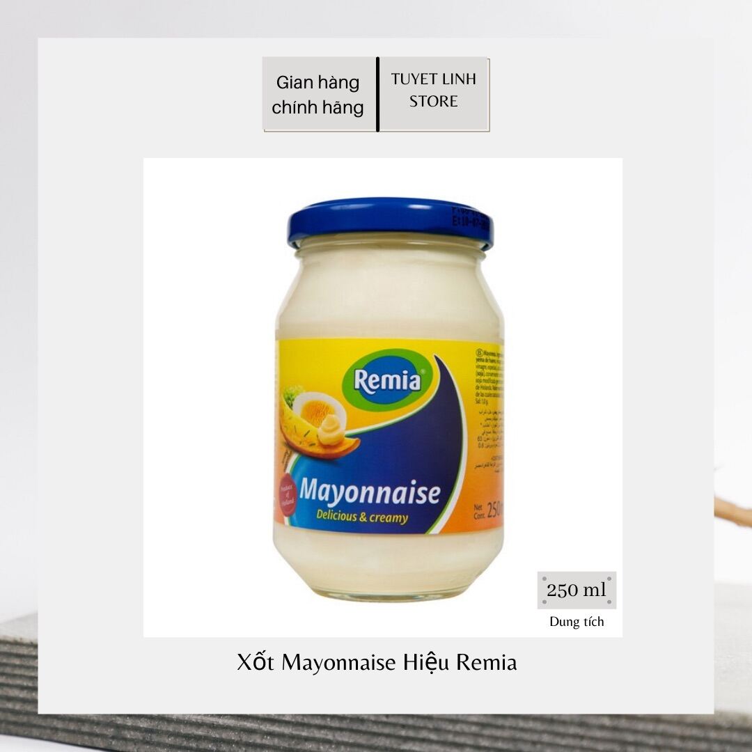 Sốt Mayonnaise Hiệu Remia 250ml Product From Netherland