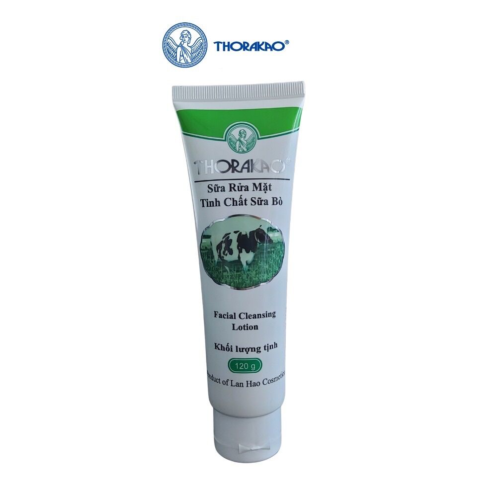 Sữa rửa mặt trắng da tinh chất sữa bò Thorakao 120g
