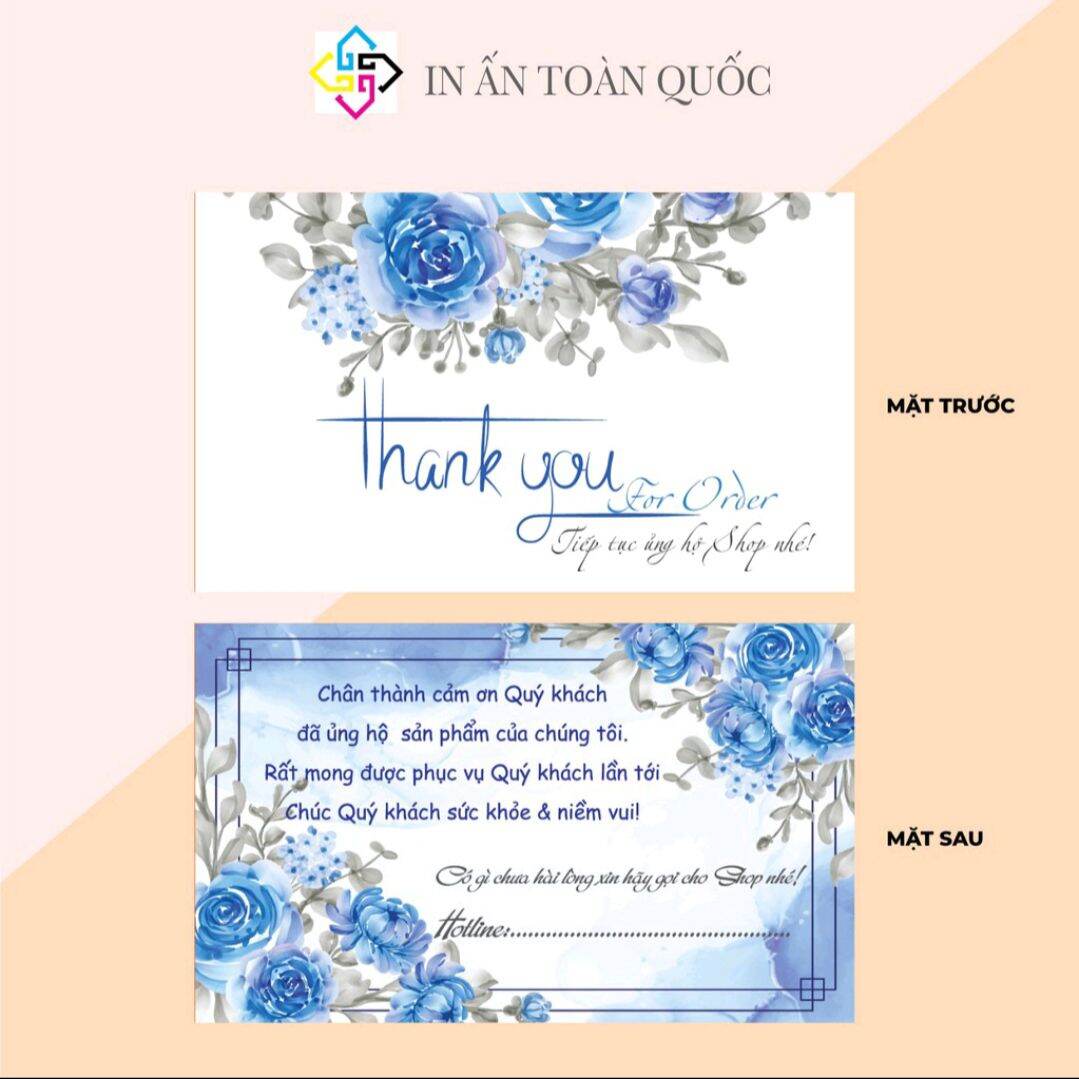 [HCM]❤️100THIỆP CÁM ƠN KHÁCH HÀNG THẺ CẢM ƠN KHÁCH THANK YOU CARD_Hàng có sẵn