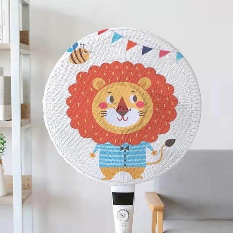 Lưới bọc quạt chống bụi an toàn cho trẻ.