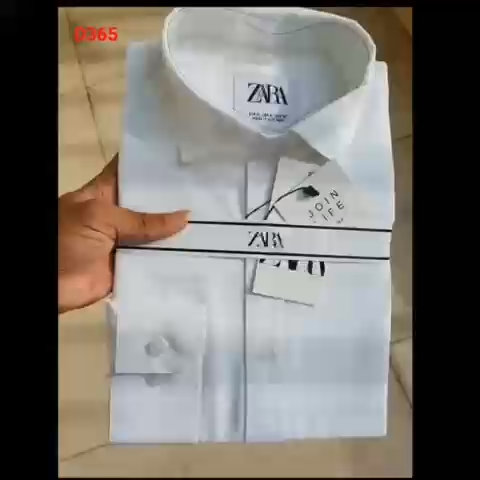 (Có video) Áo Sơ Mi Nam Dài Tay Za.Ra Trơn Chất Lượng Cao, Form Regular Fit Mặc Mát Thoải Mái, Phù Hợp Gía Tiền