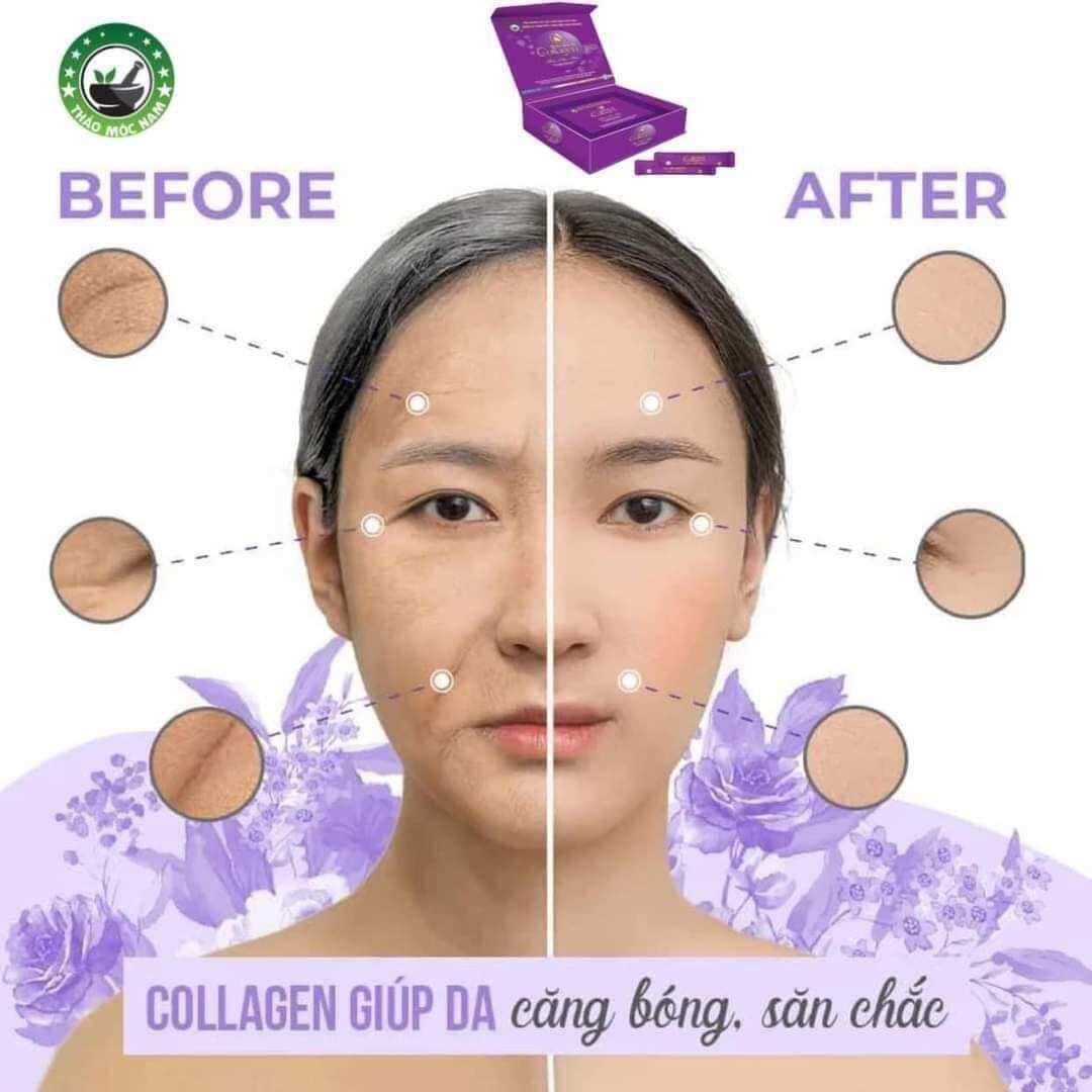[CHÍNH HÃNG] SẮC NGỌC NỮ COLLAGEN Thảo mộc nam
