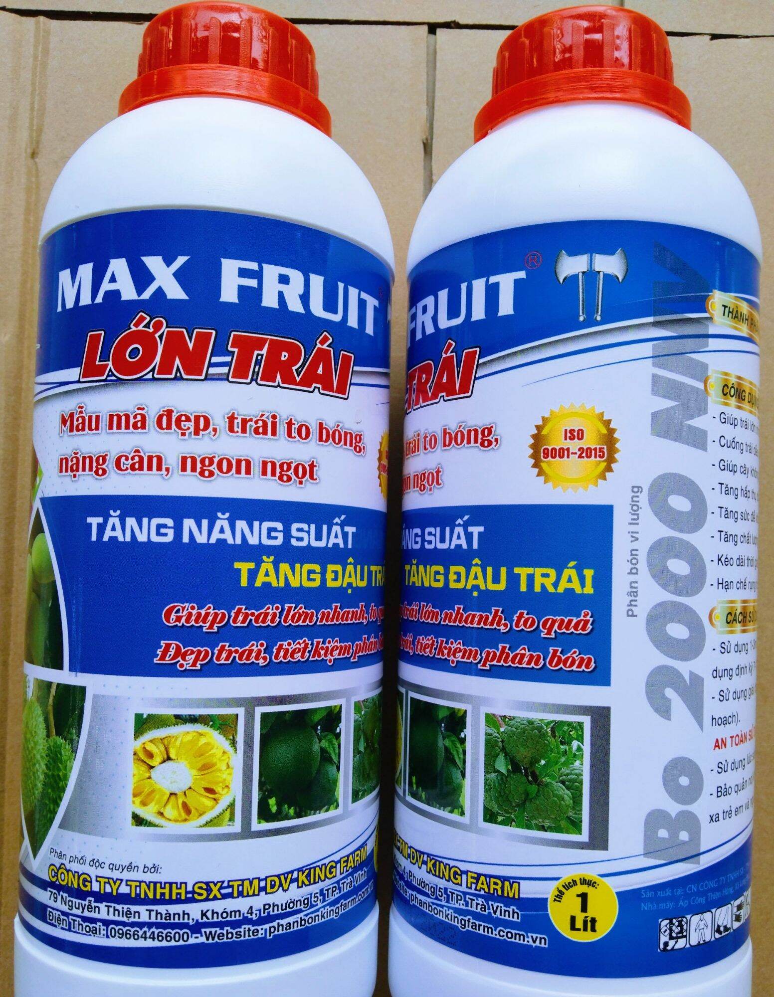 PHÂN BÓN MAX FRUIT - LỚN TRÁI - CHAI 1L