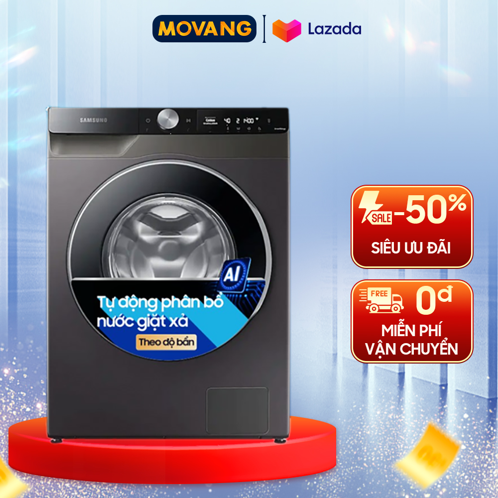 - máy giặt samsung ai inverter 10kg ww10t634dlx/sv