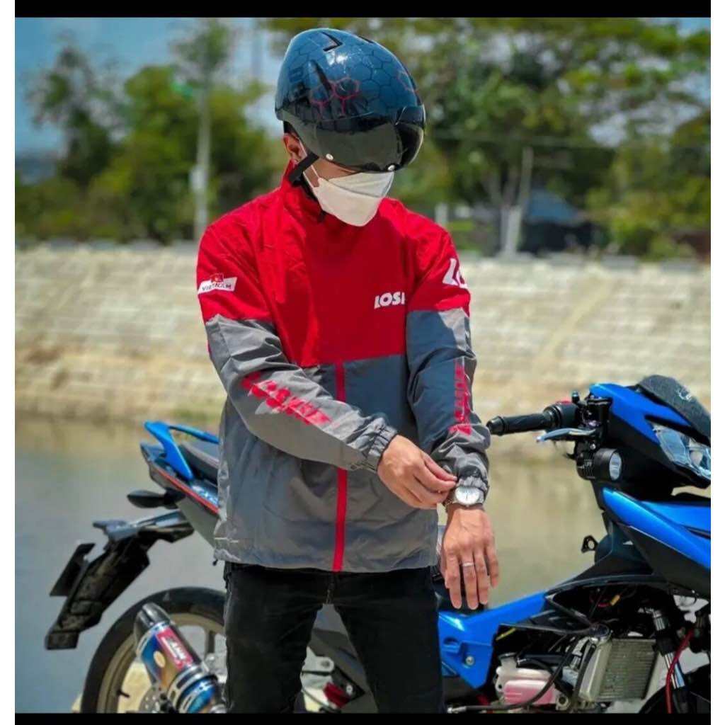 Áo khoác nam nữ LOSHIP NOWFOOD  vải dù dành đi tour đi phượt xa mẫu áo HOT SHOP  H.L_STORE