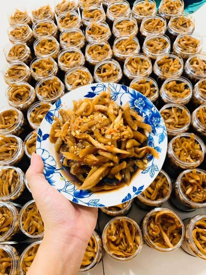 CỦ CẢI NGÂM NƯỚC TƯƠNG TỎI ỚT 500g