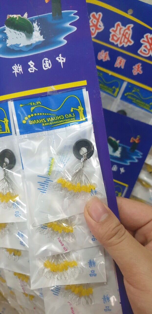 Hạt chặn 18 hạt to tròn, combo 3 vỉ