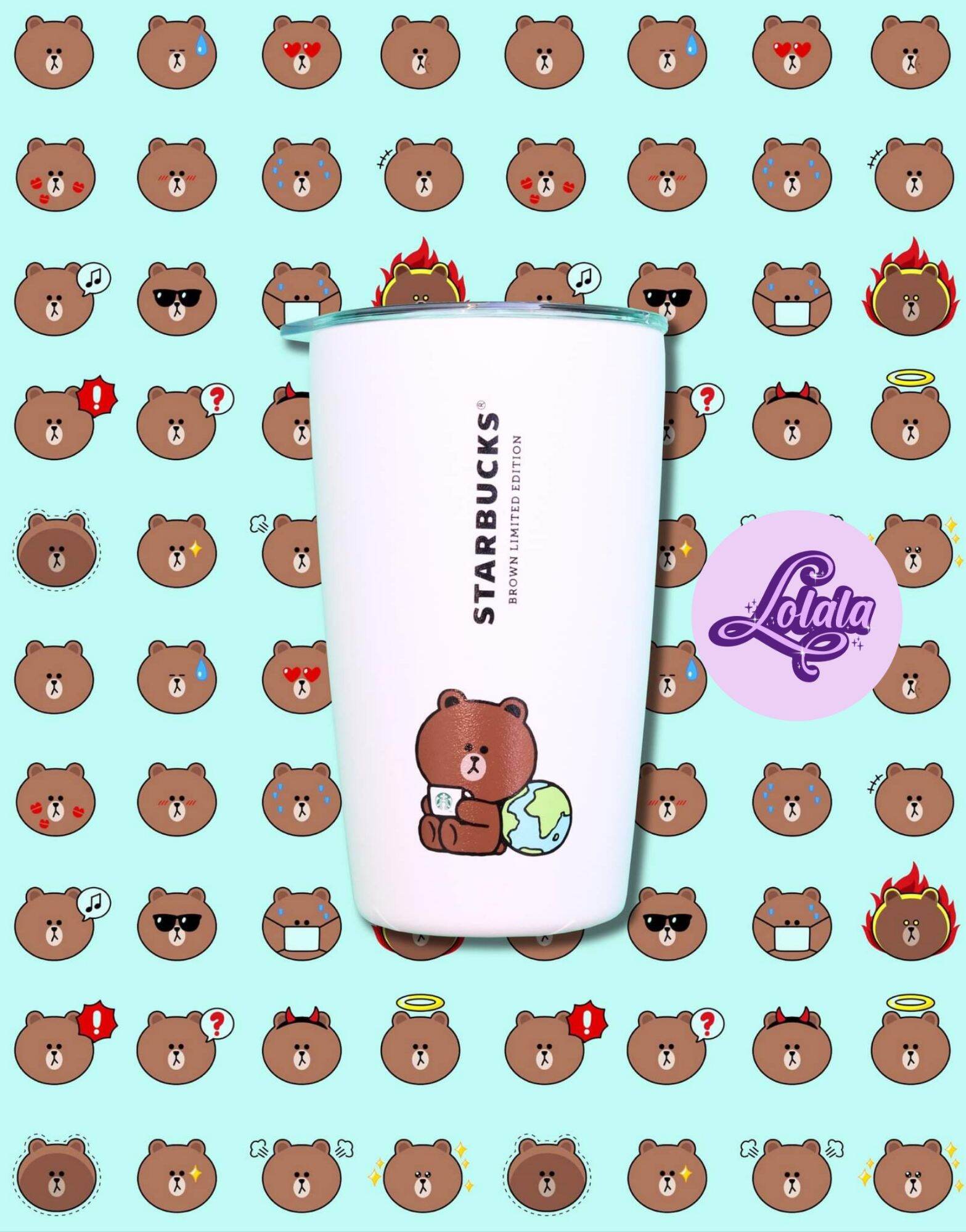 Starbucks x Line Friends SS Miir Bottle 12oz 354ml