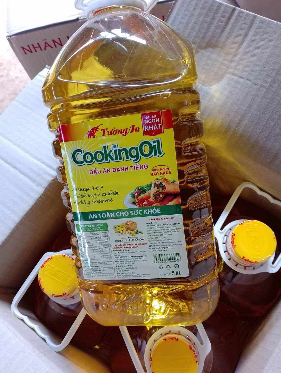 Dầu ăn Tường An COKING 5 lít