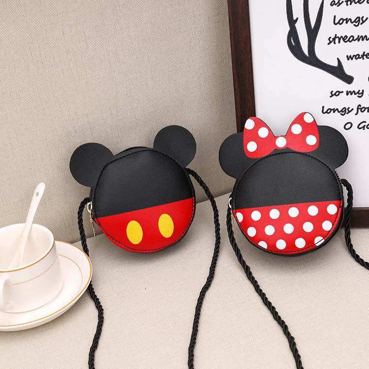 Túi đeo chéo thời trang bé gái, túi đeo vai chuộc Mickey