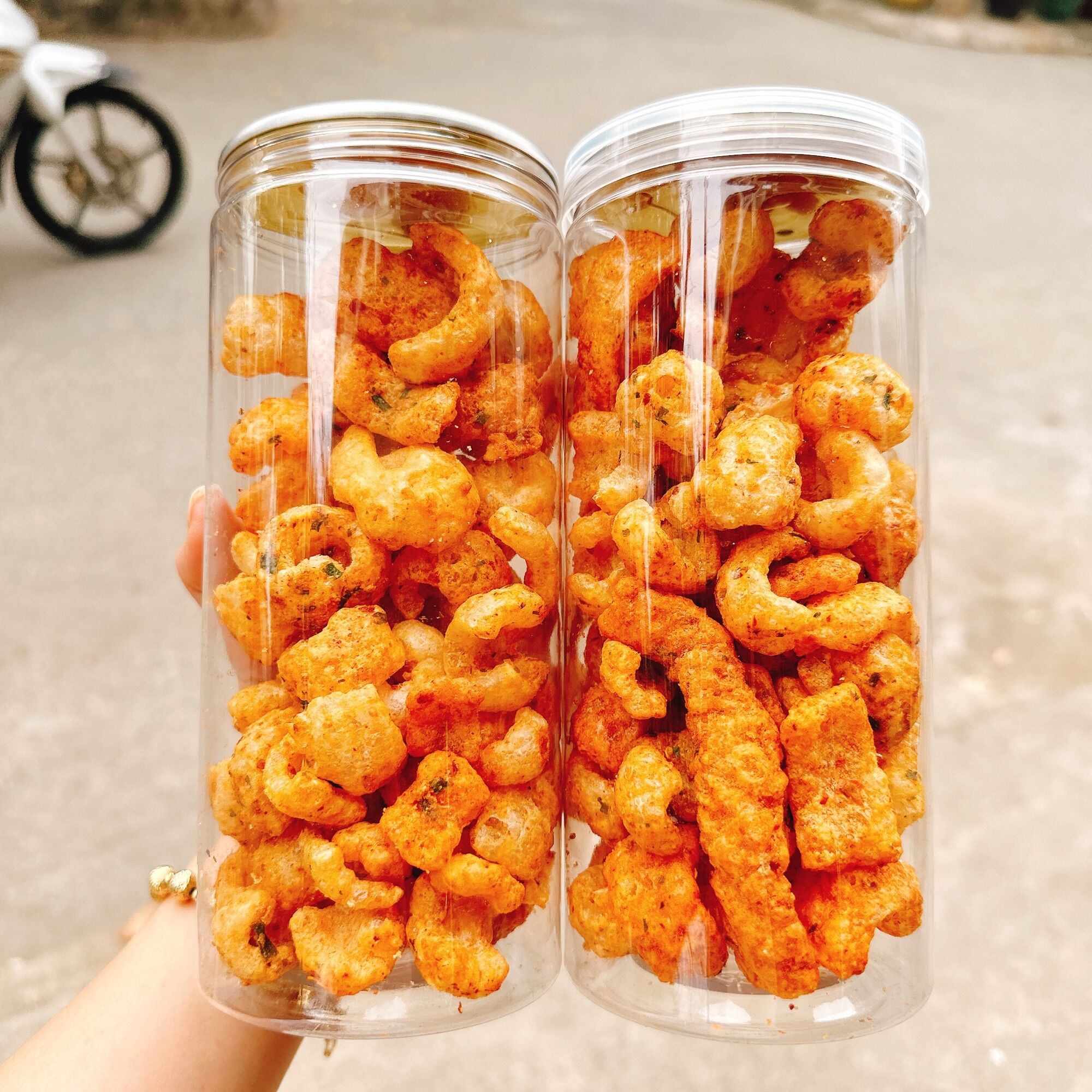 Da Heo Xốc Muối Ớt hủ 130gr
