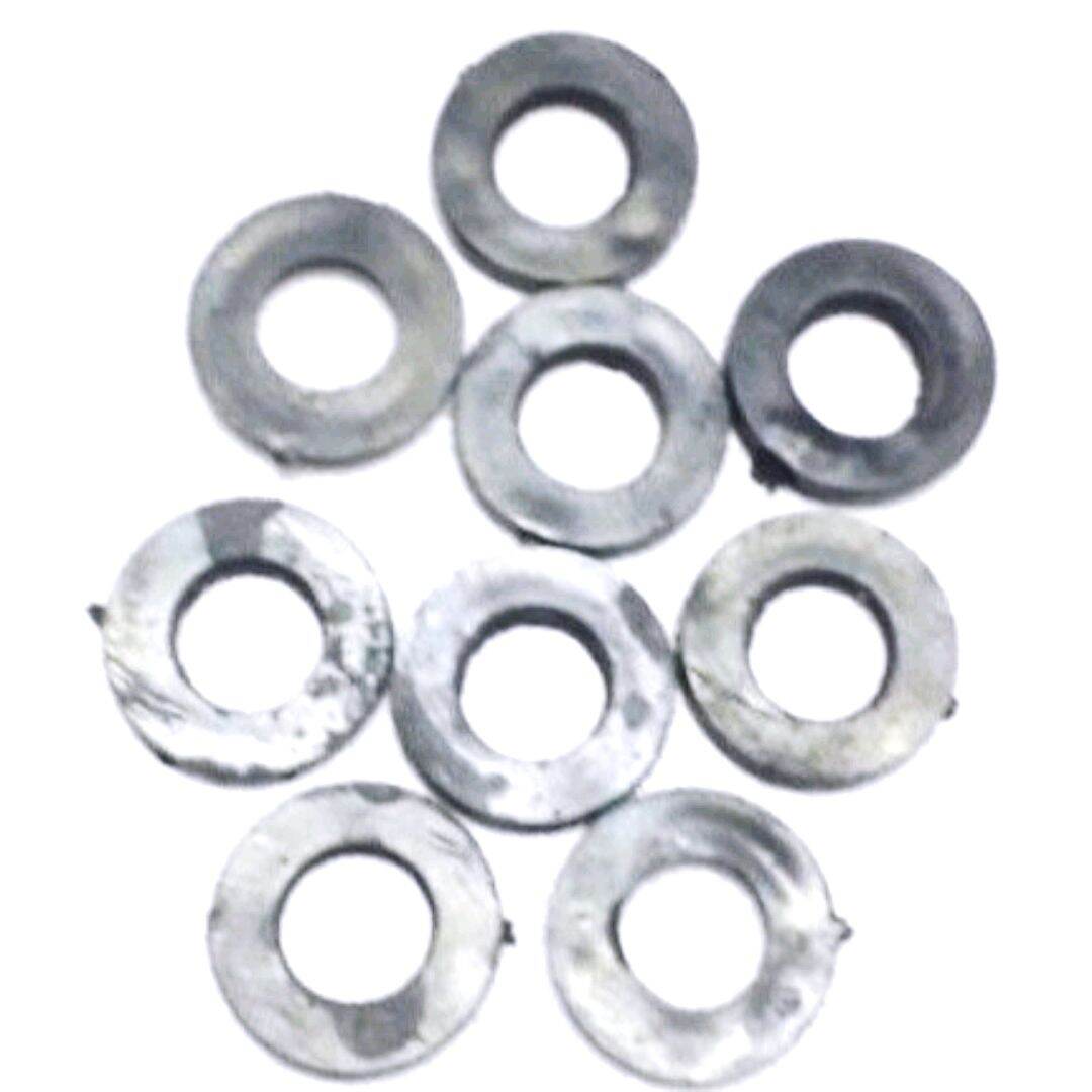 LÔNG ĐỀN CAO SU ĐEN 10,14×50.GRAM