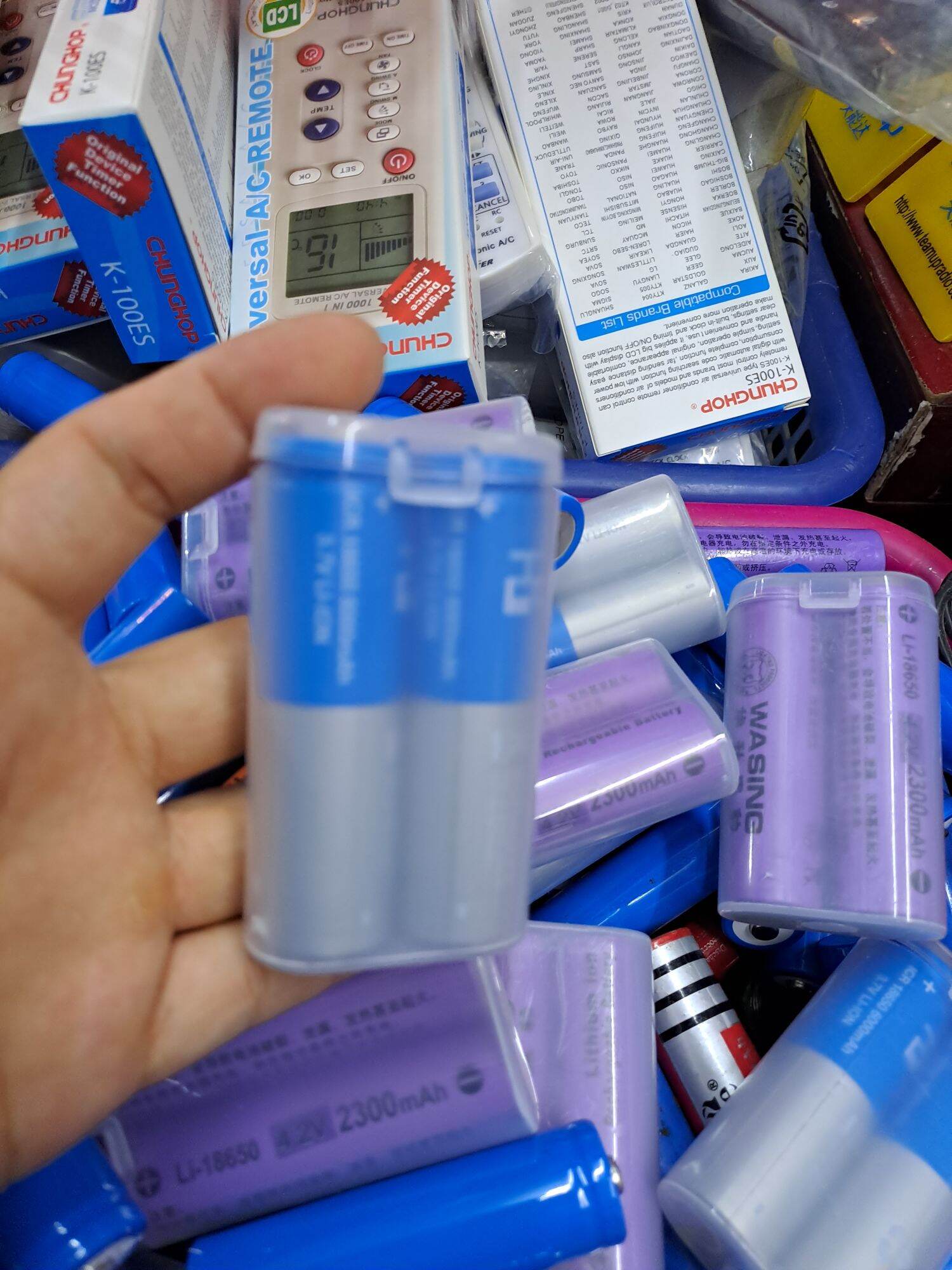 1 viên pin sạc 18650 6000mAh 3.7v