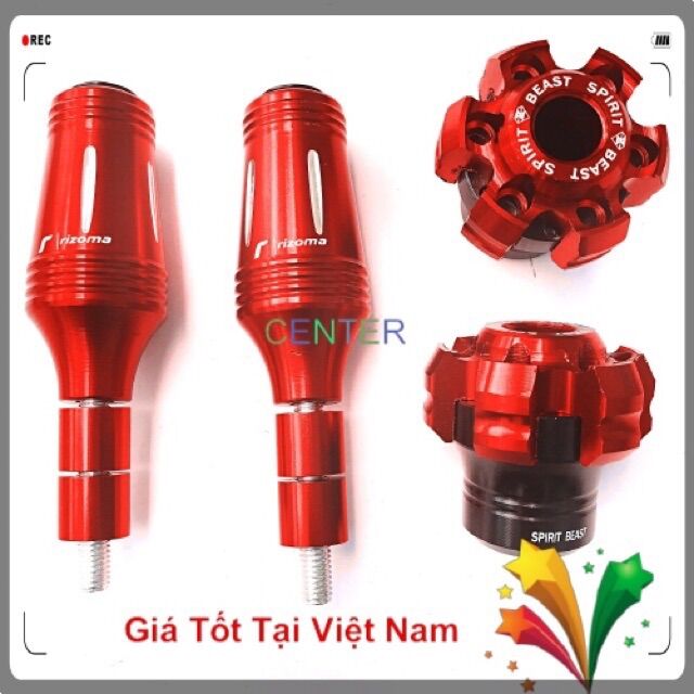 Combo 2 cặp gù - gù trước 6 cạnh và gù sau mập Sprit Beats