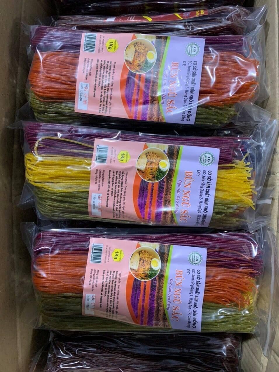 1 kg BÚN NGŨ SẮC ĐẶC SẢN CAO BẰNG