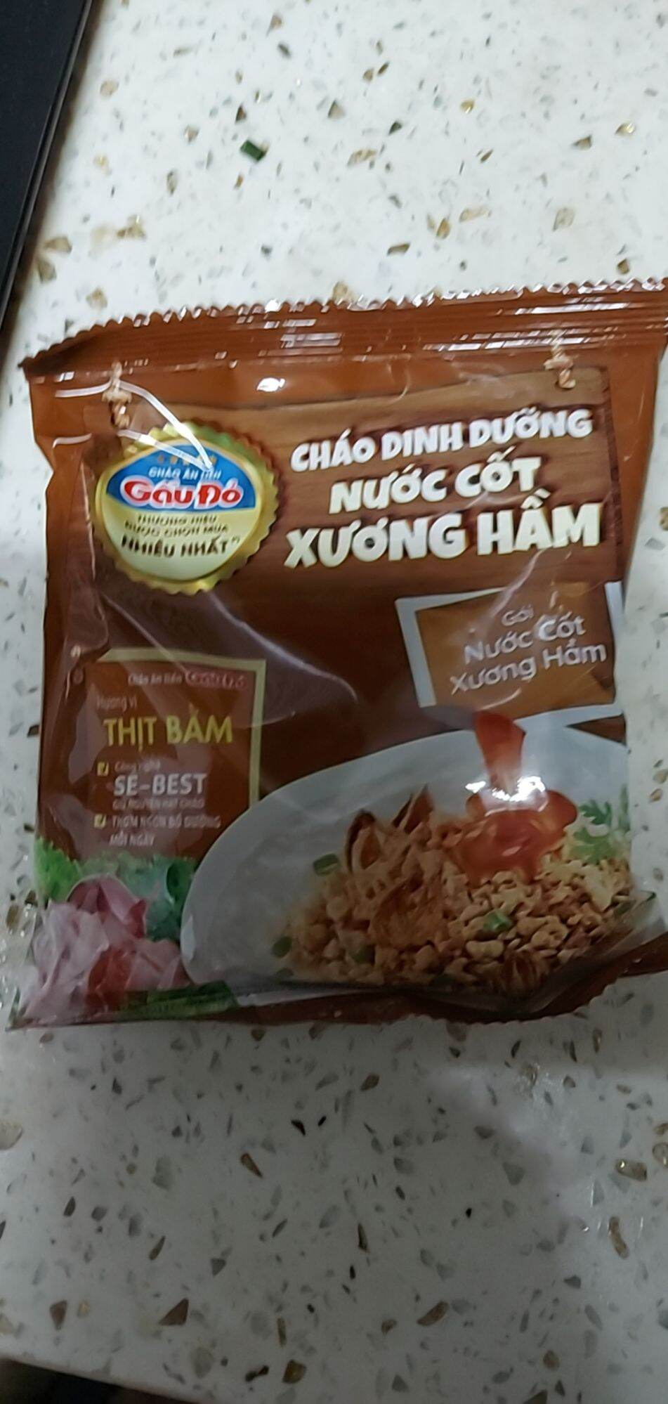 Cháo dinh dưỡng gấu đỏ