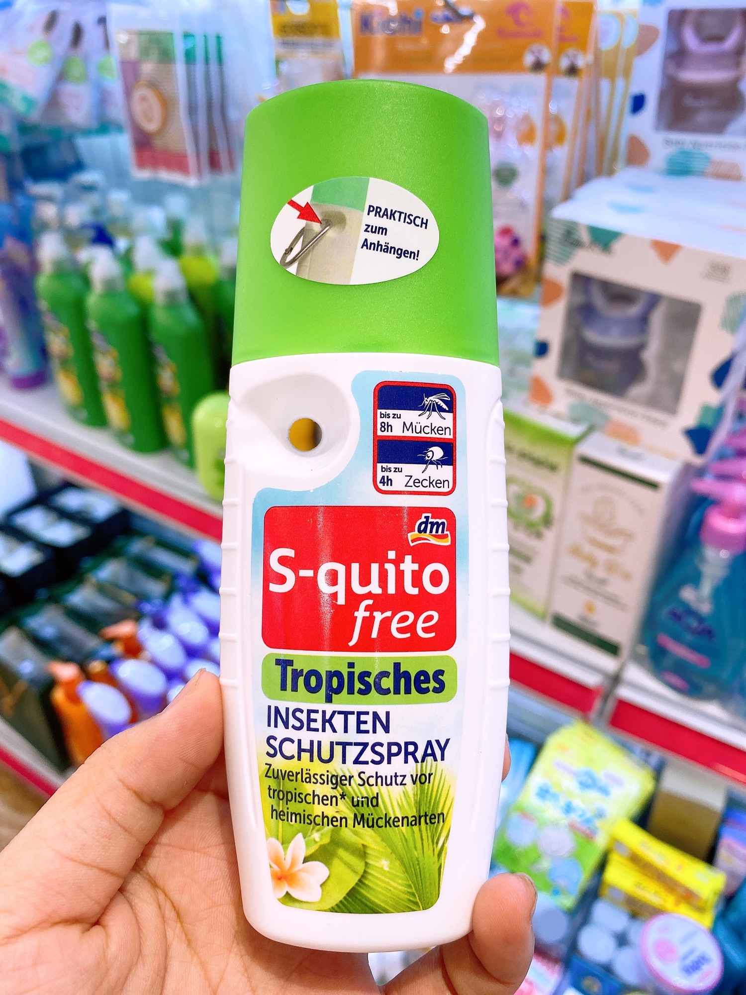Xịt chống muỗi đốt dm đức