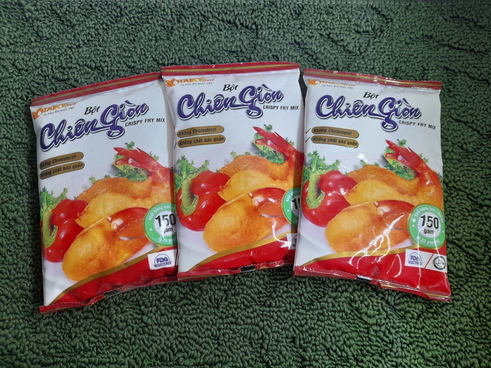 Combo 5 túi bột chiên giòn tài ký 150g