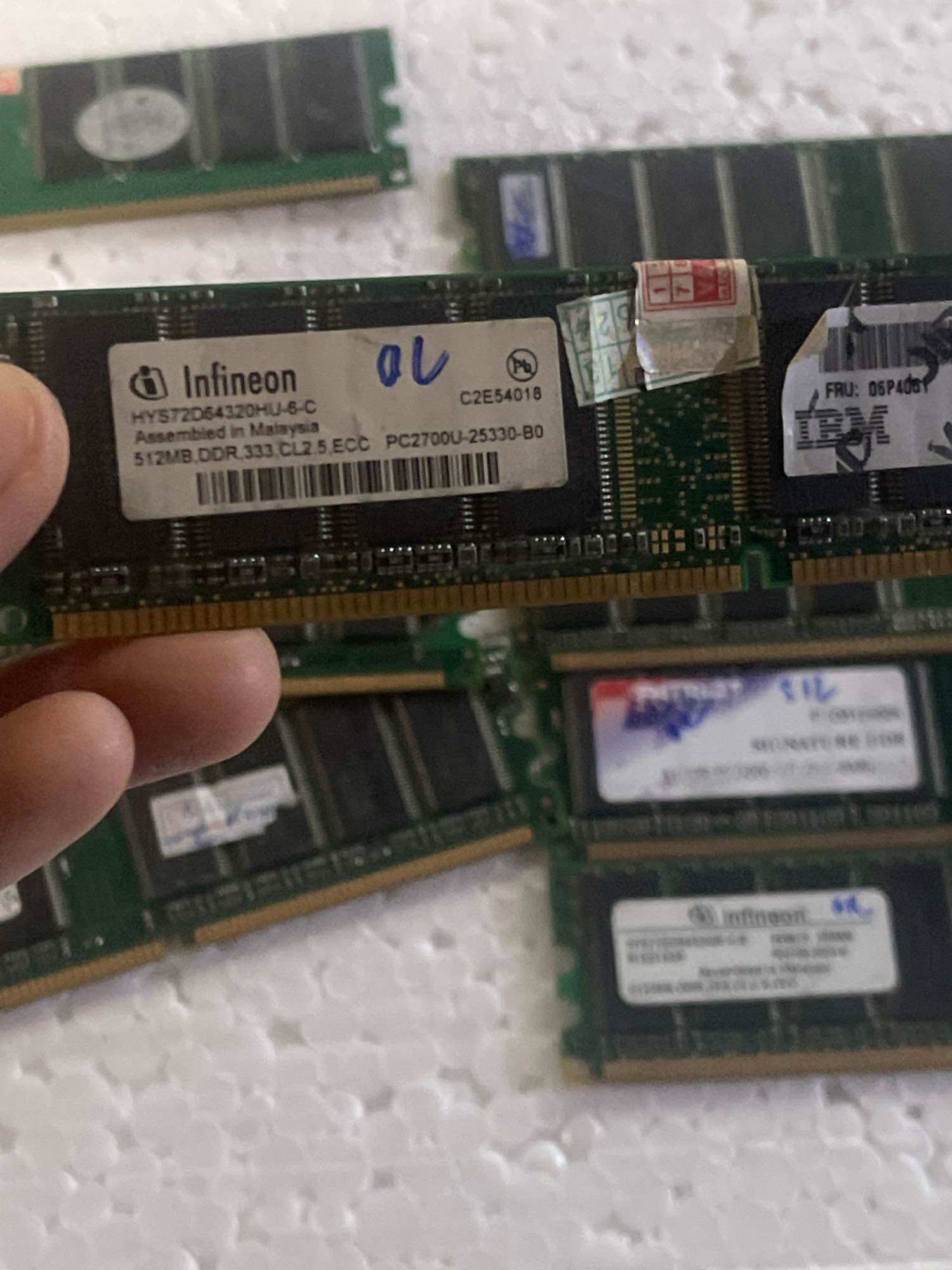 Ram DDR Máy tính để bàn 512M PC 333 PC 400