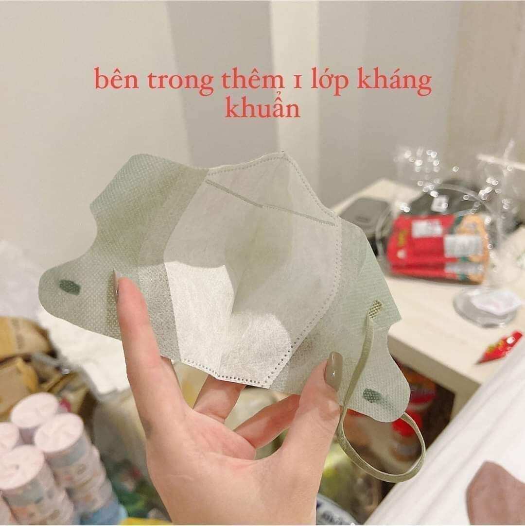 Gói 10 khẩu trang 3D  thái lan