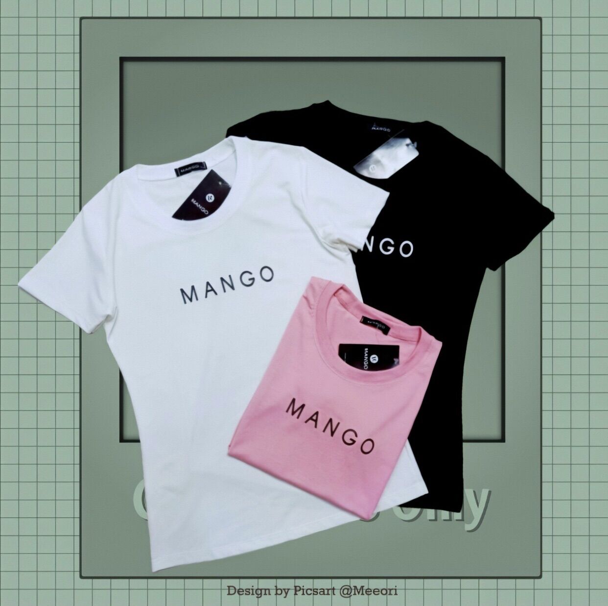 ÁO THUN NỮ CHỮ MANGO - HÀNG COTTON SIÊU THẤM HÚT