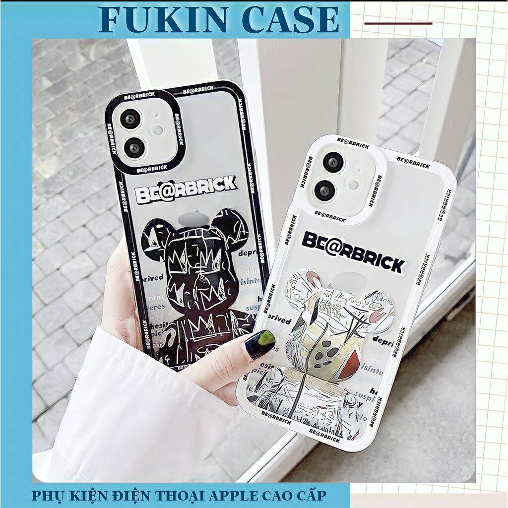 Ốp lưng iphone B@R trong cạnh vuông 6/6plus/6s/6splus/7/7plus/8/8plus/x/xs/11/12/pro/max/plus/promax