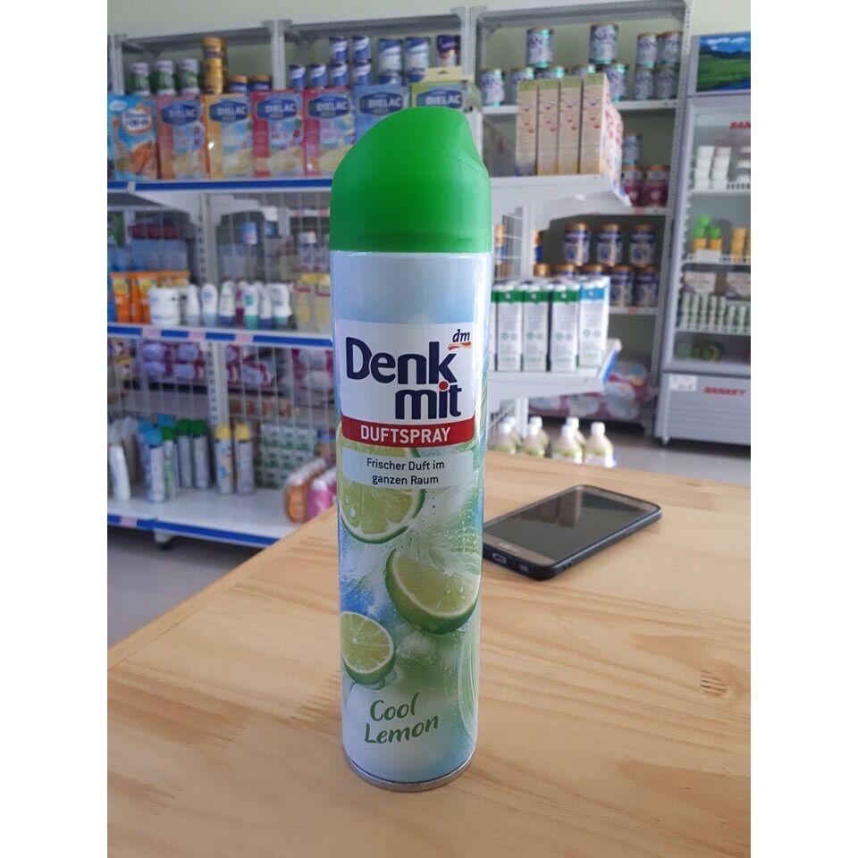 Xịt thơm phòng Denkmit nhập khẩu Đức 250ml thơm mát